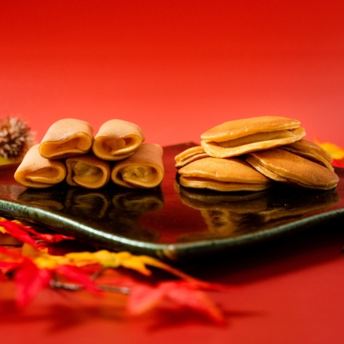 《秋限定商品》『栗あんまき・栗どらやき』 各５点セット （栗あん） 【冷凍】