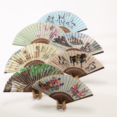 飛騨染　高山オリジナル扇子　飛騨染め