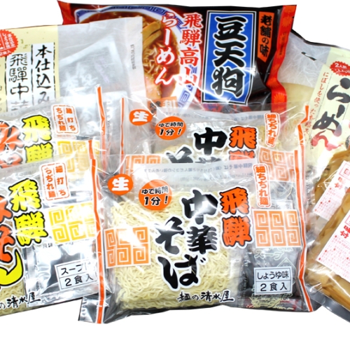 和風ラーメンセット【5種・7袋・14食＋メンマ2袋】