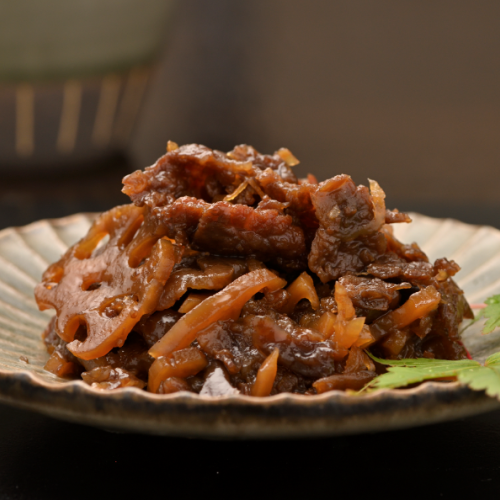 飛騨牛しぐれ煮（蓮根・しめじ入り）